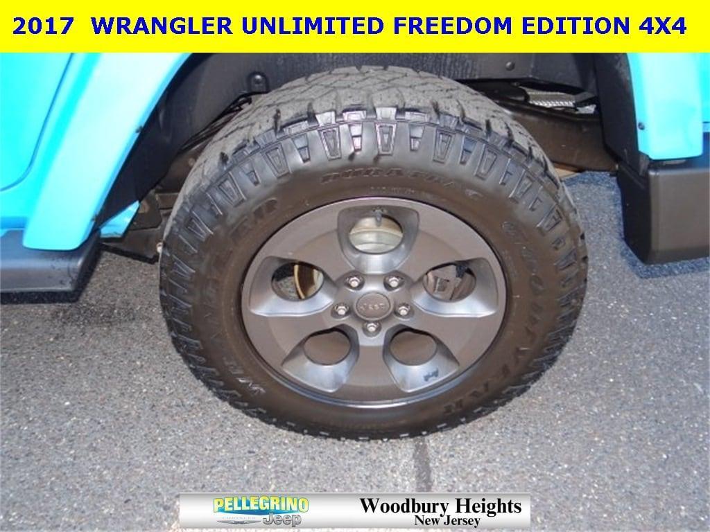 used 2017 Jeep Wrangler Unlimited car, priced at $20,949