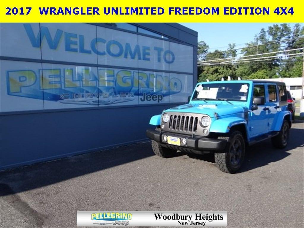 used 2017 Jeep Wrangler Unlimited car, priced at $20,950