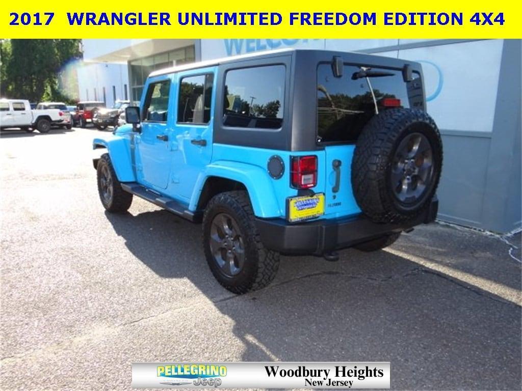 used 2017 Jeep Wrangler Unlimited car, priced at $20,949