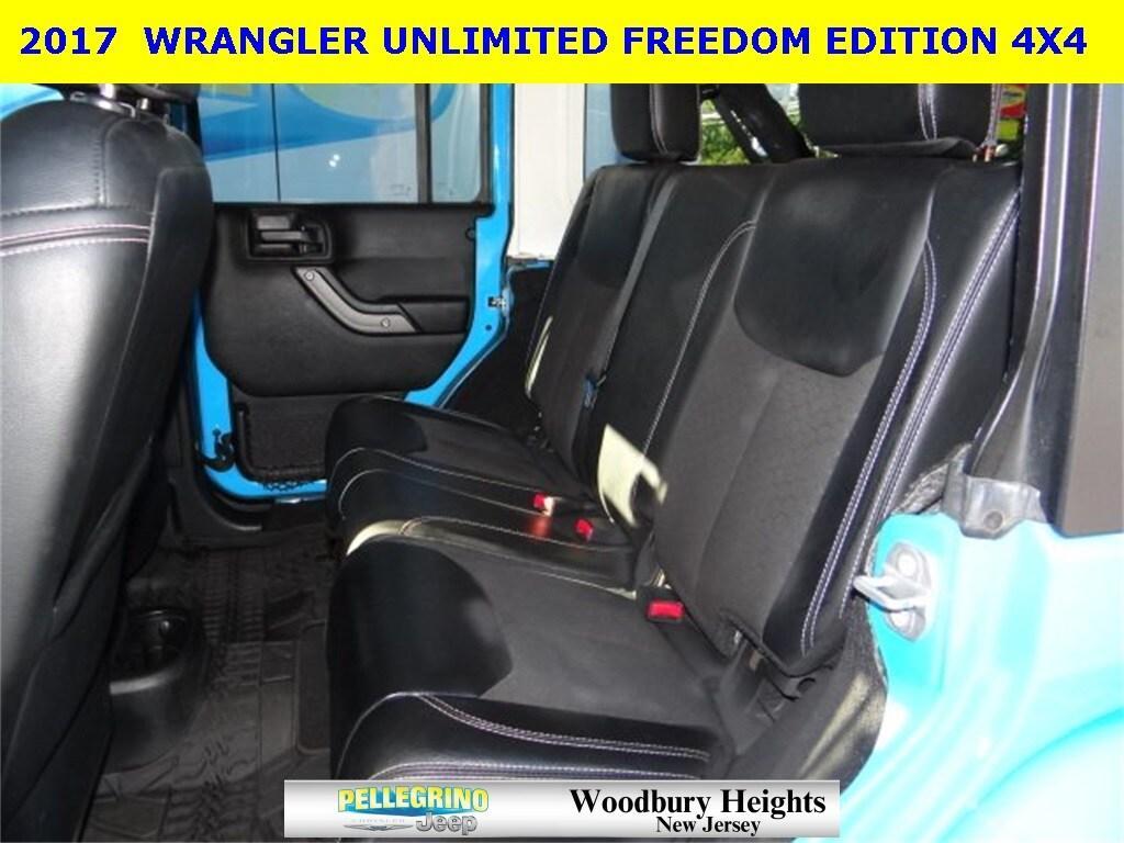 used 2017 Jeep Wrangler Unlimited car, priced at $20,949