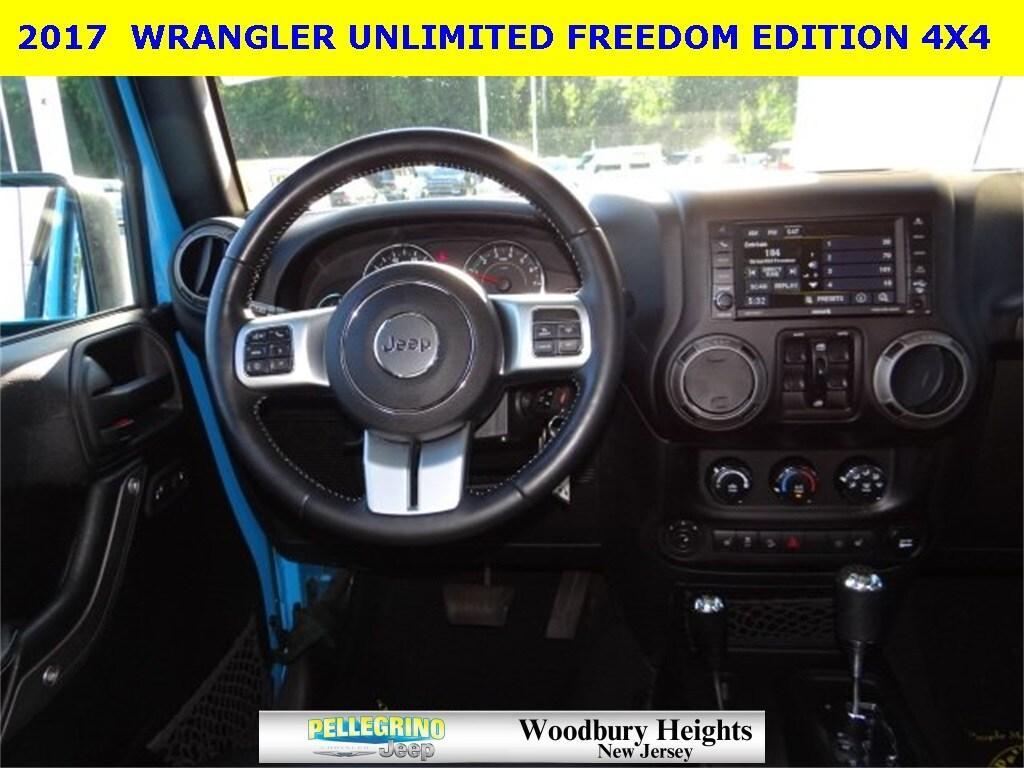 used 2017 Jeep Wrangler Unlimited car, priced at $20,949