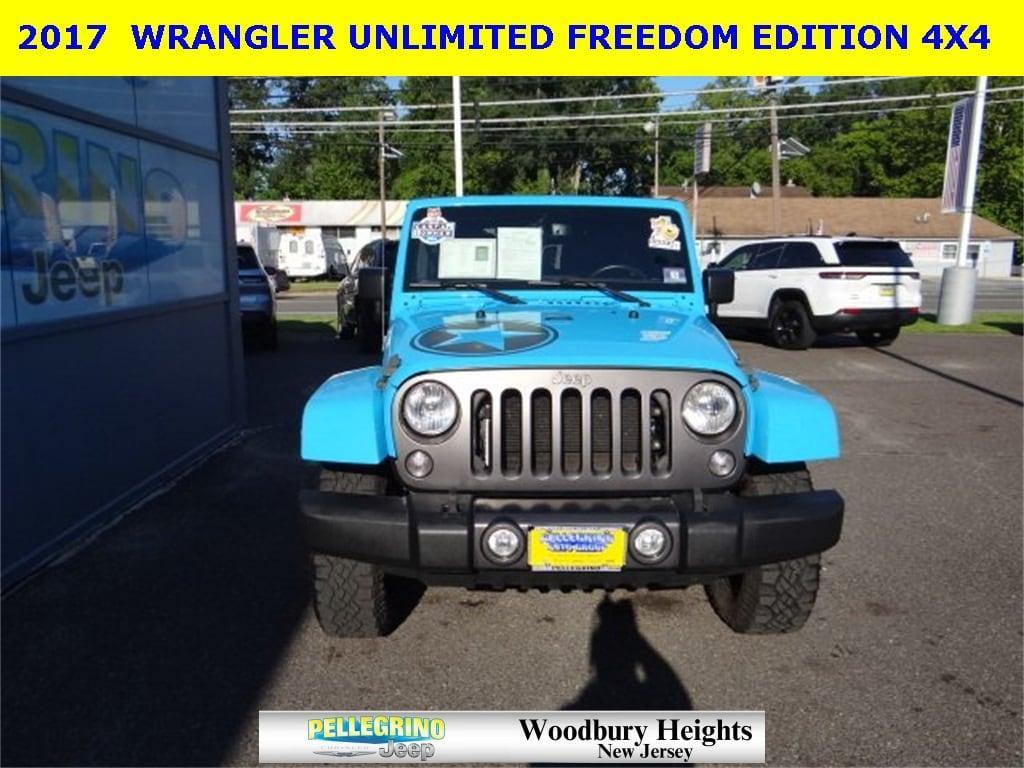 used 2017 Jeep Wrangler Unlimited car, priced at $20,949
