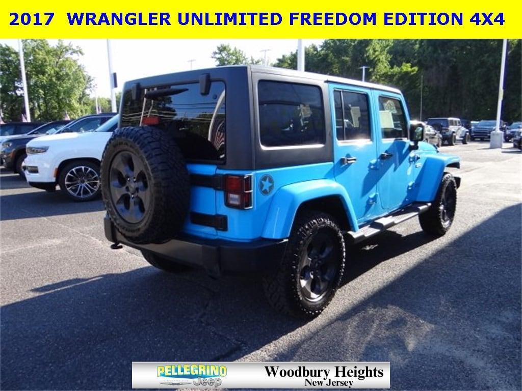 used 2017 Jeep Wrangler Unlimited car, priced at $20,949