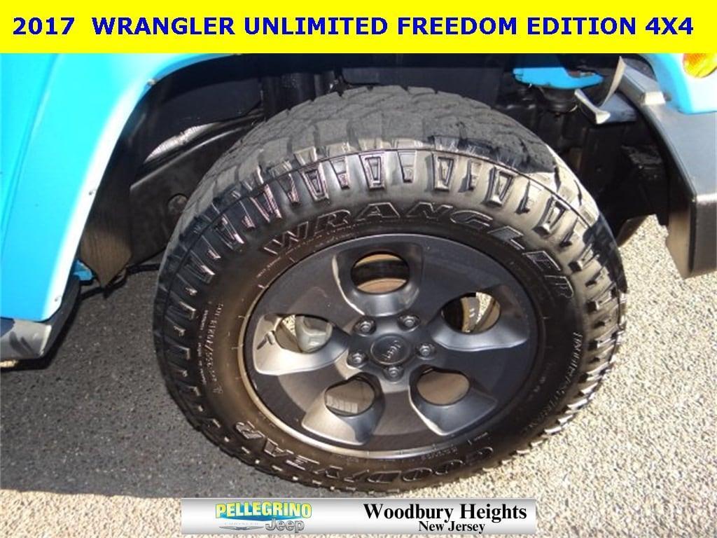 used 2017 Jeep Wrangler Unlimited car, priced at $20,949