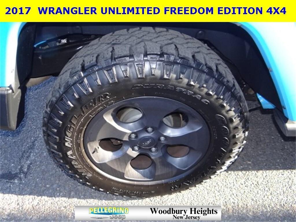 used 2017 Jeep Wrangler Unlimited car, priced at $20,949