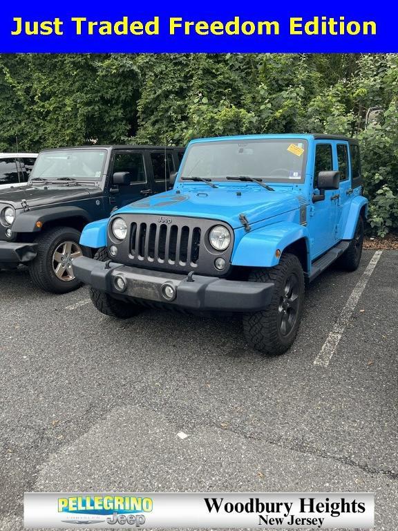 used 2017 Jeep Wrangler Unlimited car, priced at $19,990