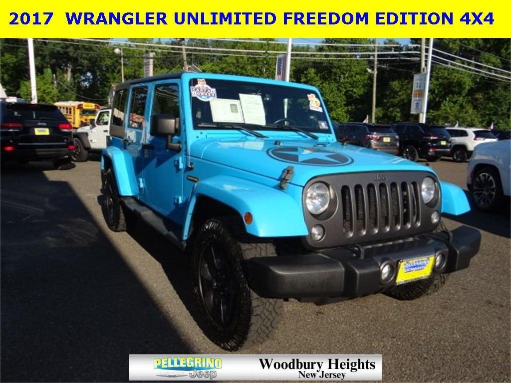 used 2017 Jeep Wrangler Unlimited car, priced at $20,949