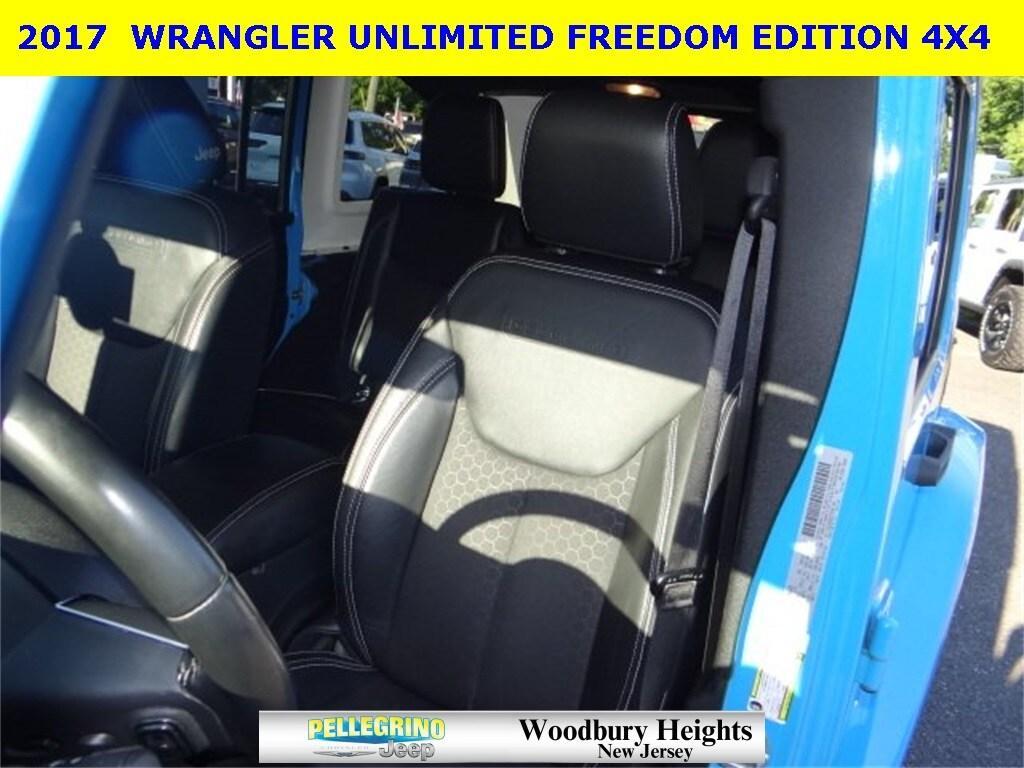 used 2017 Jeep Wrangler Unlimited car, priced at $20,949