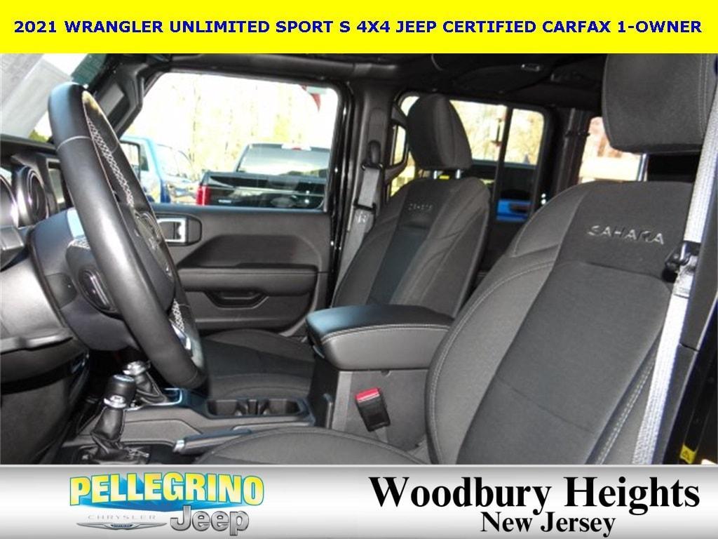 used 2021 Jeep Wrangler Unlimited car, priced at $34,300