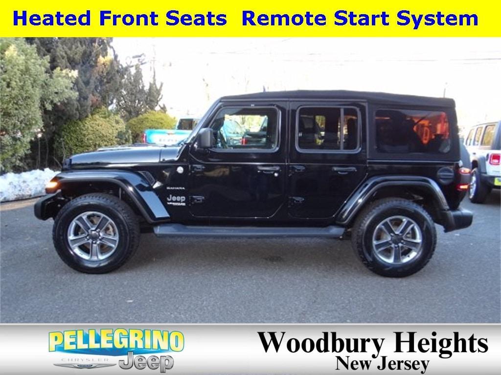 used 2021 Jeep Wrangler Unlimited car, priced at $34,300