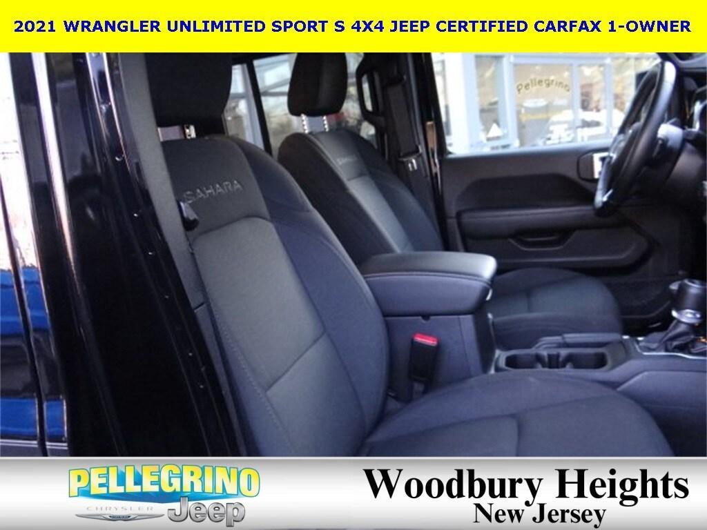 used 2021 Jeep Wrangler Unlimited car, priced at $34,300