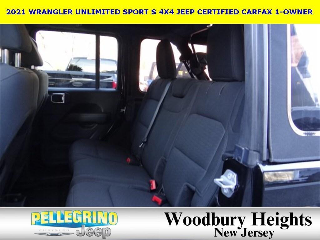 used 2021 Jeep Wrangler Unlimited car, priced at $34,300