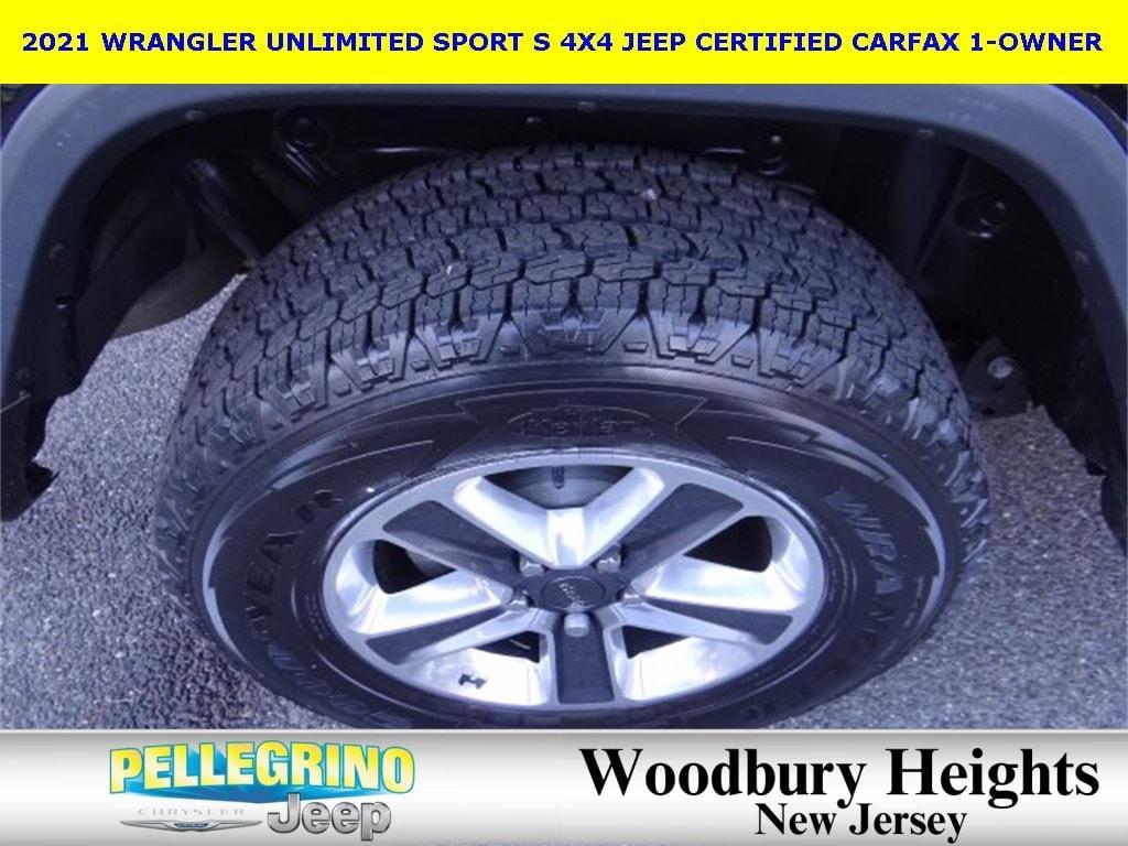 used 2021 Jeep Wrangler Unlimited car, priced at $34,300