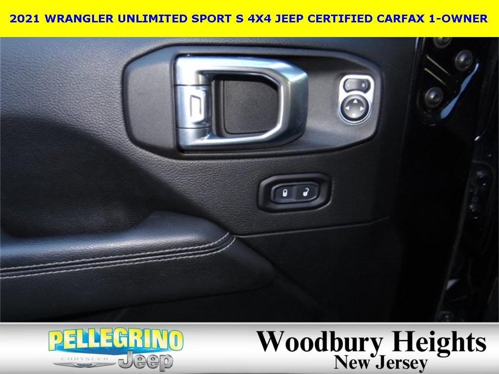 used 2021 Jeep Wrangler Unlimited car, priced at $34,300