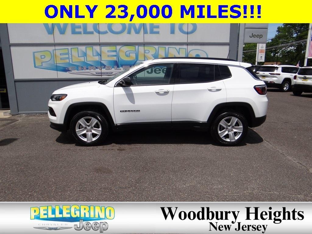 used 2022 Jeep Compass car, priced at $24,488