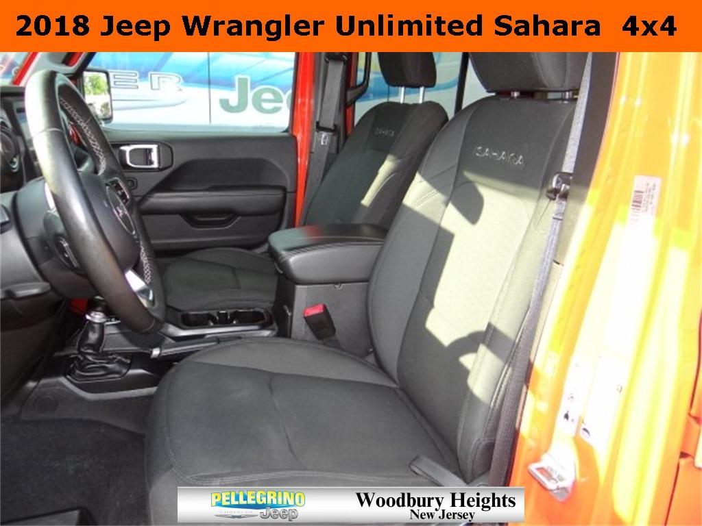 used 2018 Jeep Wrangler Unlimited car, priced at $22,788