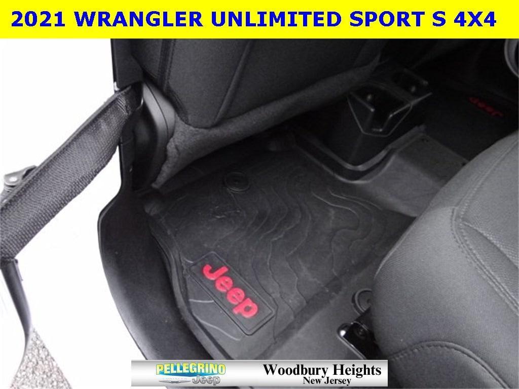 used 2021 Jeep Wrangler Unlimited car, priced at $30,350