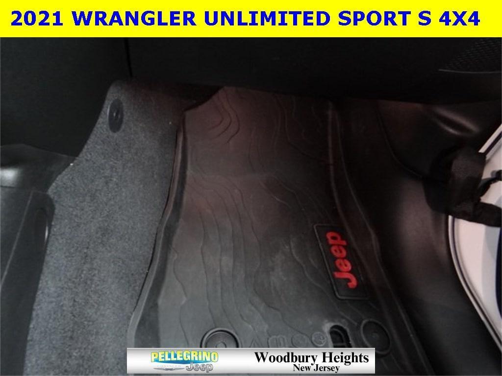 used 2021 Jeep Wrangler Unlimited car, priced at $30,350