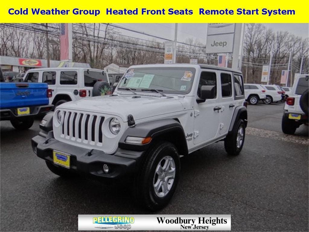 used 2021 Jeep Wrangler Unlimited car, priced at $30,350