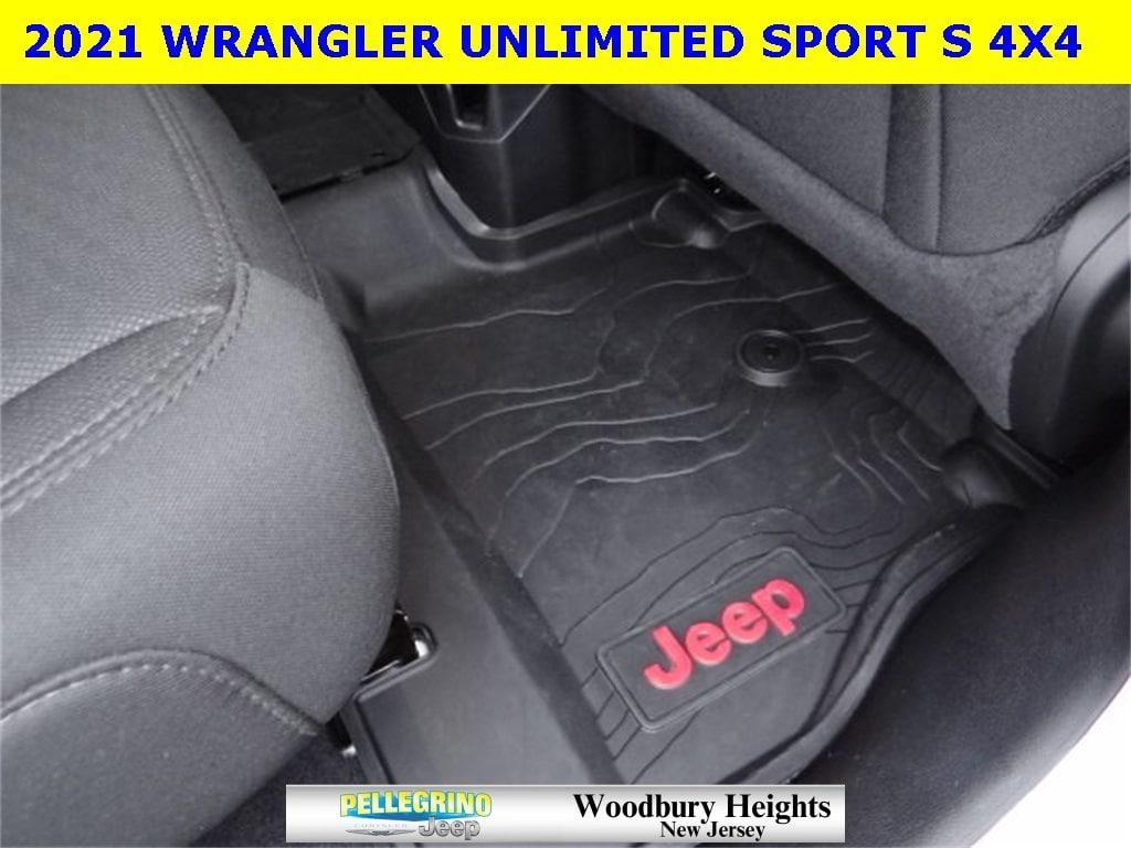 used 2021 Jeep Wrangler Unlimited car, priced at $30,350