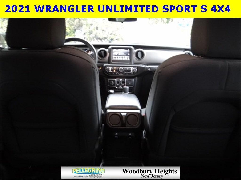 used 2021 Jeep Wrangler Unlimited car, priced at $30,350