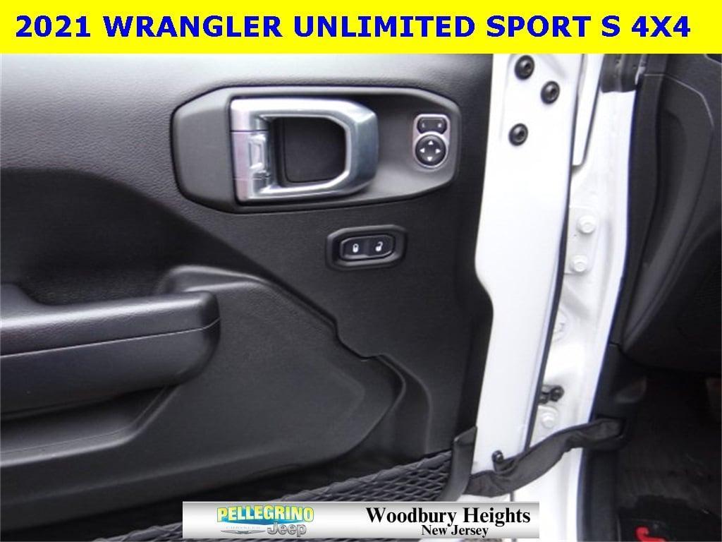 used 2021 Jeep Wrangler Unlimited car, priced at $30,350