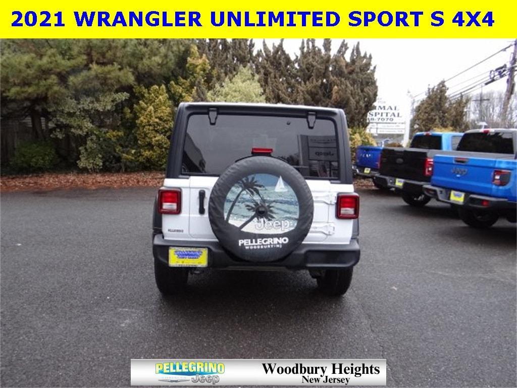 used 2021 Jeep Wrangler Unlimited car, priced at $30,350