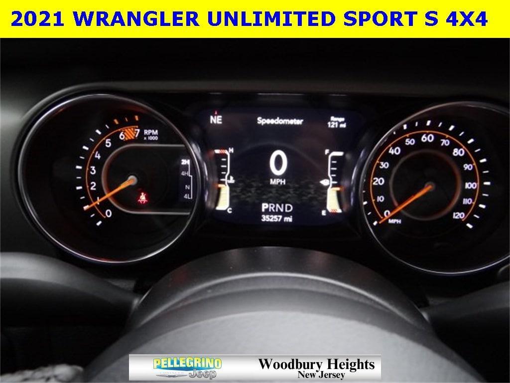 used 2021 Jeep Wrangler Unlimited car, priced at $30,350