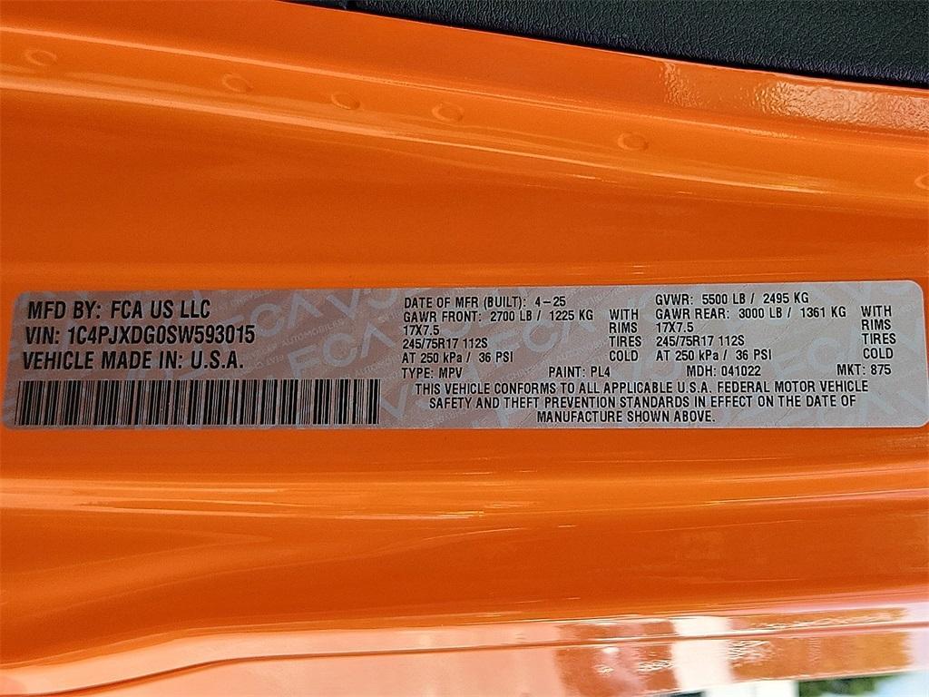 new 2025 Jeep Wrangler car, priced at $56,660