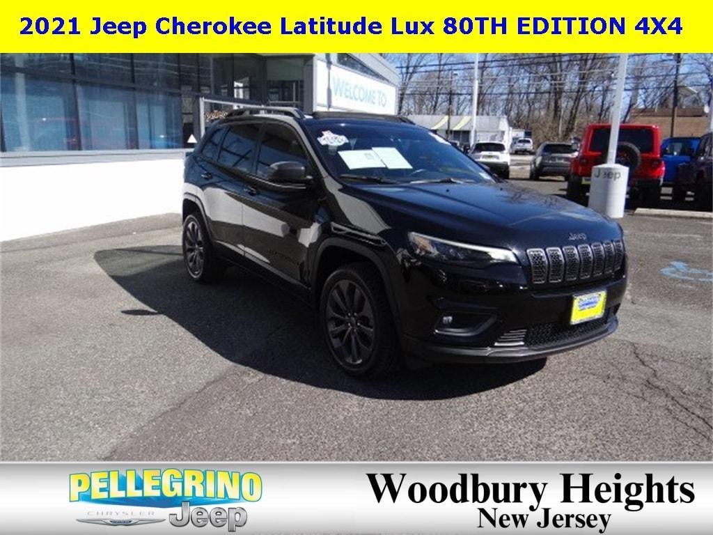 used 2021 Jeep Cherokee car, priced at $25,800