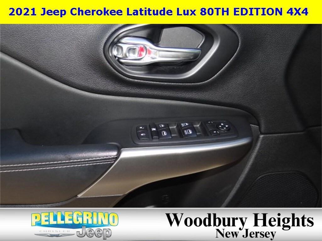 used 2021 Jeep Cherokee car, priced at $25,800