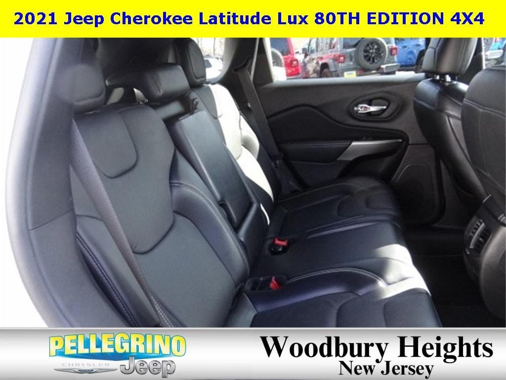 used 2021 Jeep Cherokee car, priced at $24,550