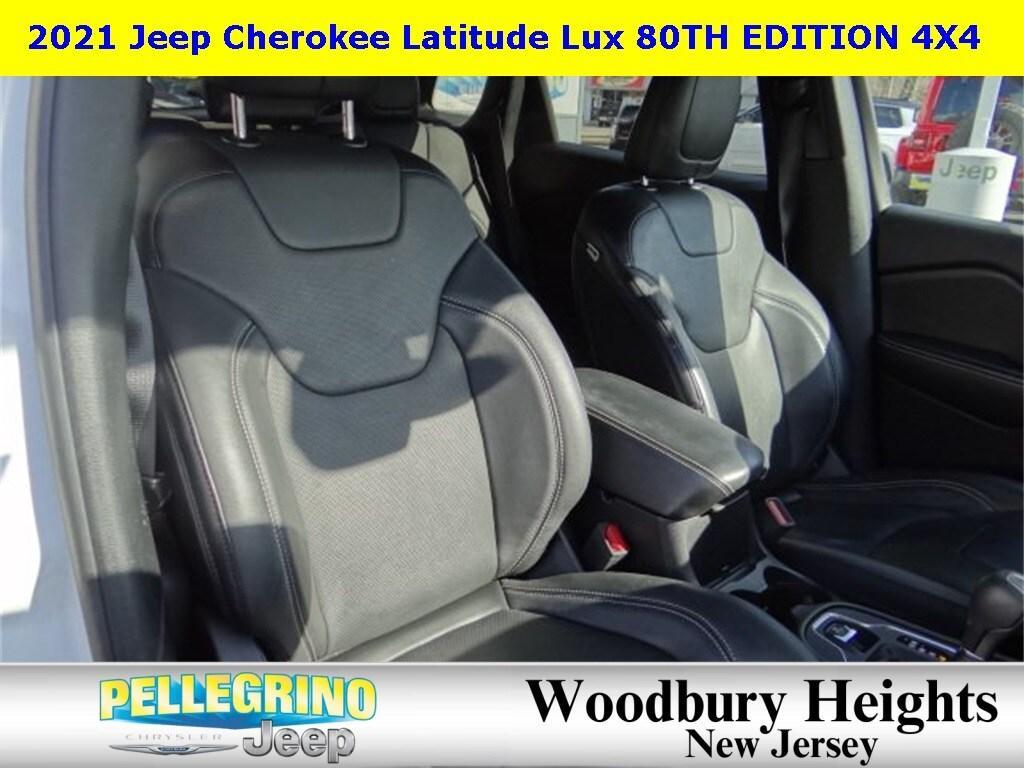 used 2021 Jeep Cherokee car, priced at $24,550