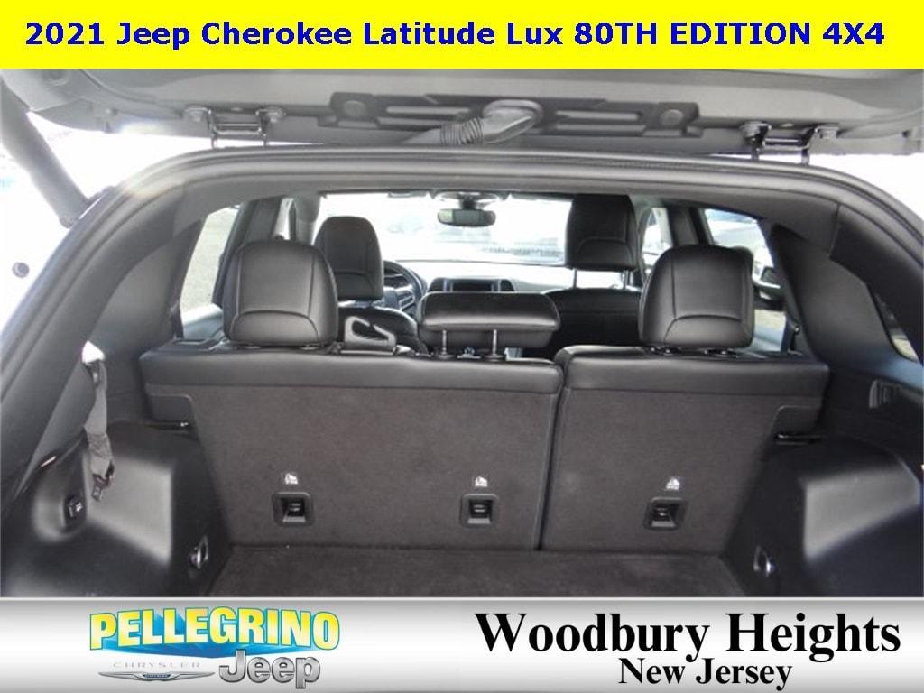 used 2021 Jeep Cherokee car, priced at $24,550