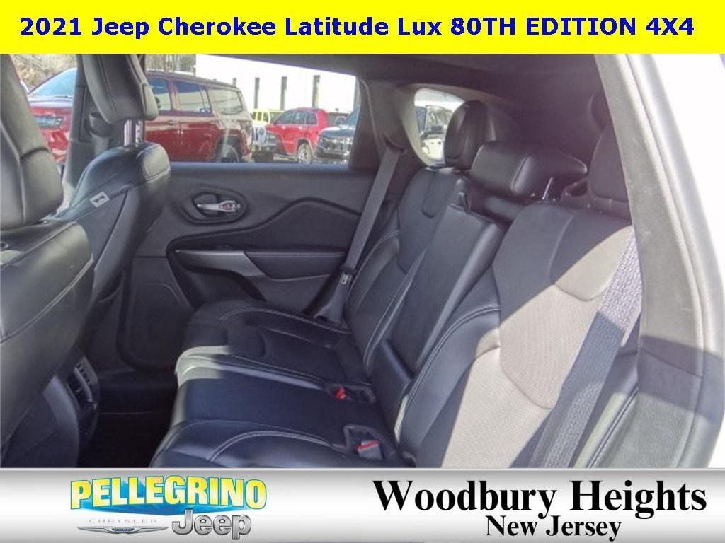 used 2021 Jeep Cherokee car, priced at $24,550