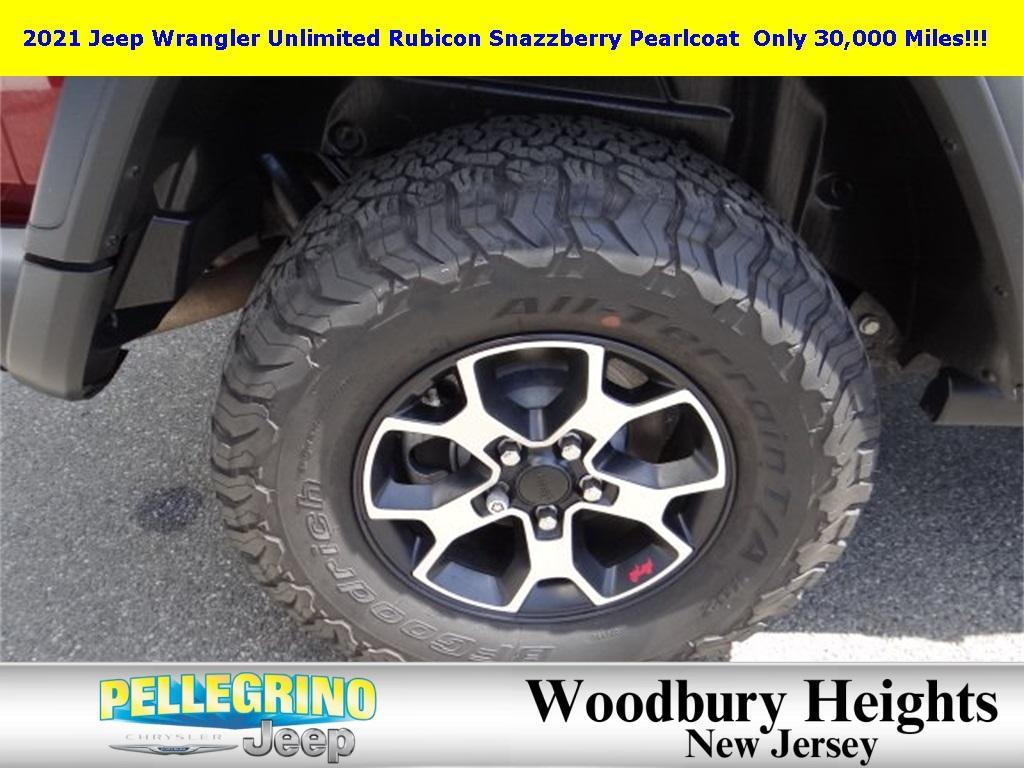 used 2021 Jeep Wrangler Unlimited car, priced at $37,490