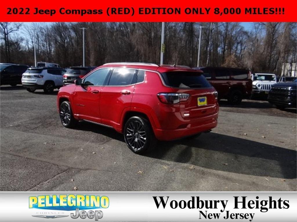 used 2022 Jeep Compass car, priced at $27,990
