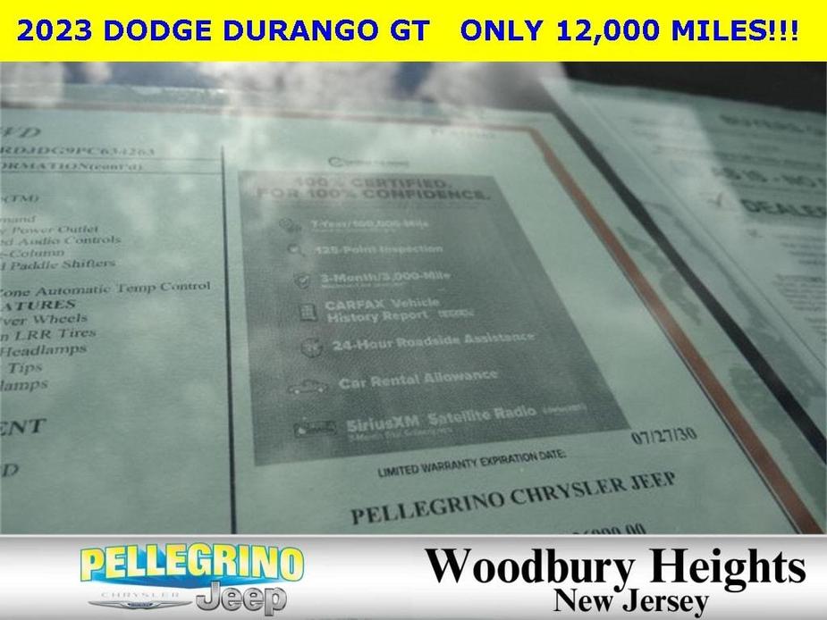 used 2023 Dodge Durango car, priced at $32,477