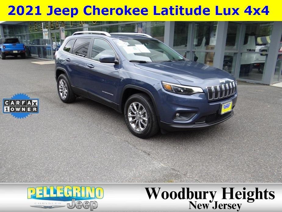 used 2021 Jeep Cherokee car, priced at $23,496