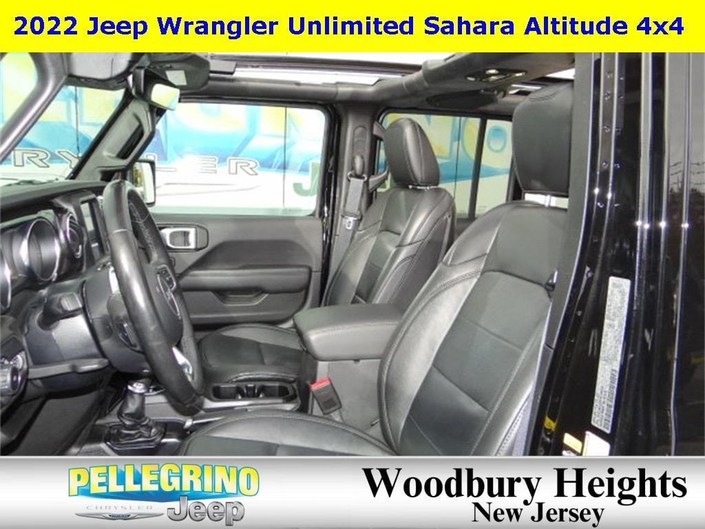 used 2022 Jeep Wrangler Unlimited car, priced at $39,980