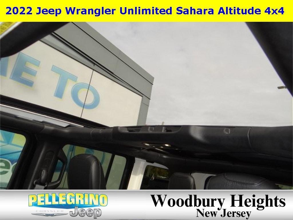 used 2022 Jeep Wrangler Unlimited car, priced at $39,980