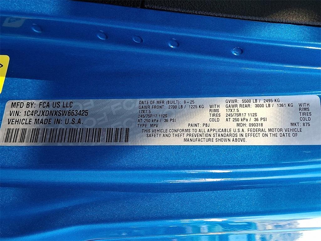 new 2025 Jeep Wrangler car, priced at $49,345