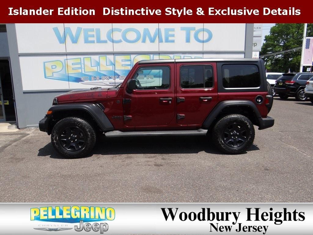 used 2021 Jeep Wrangler Unlimited car, priced at $33,790