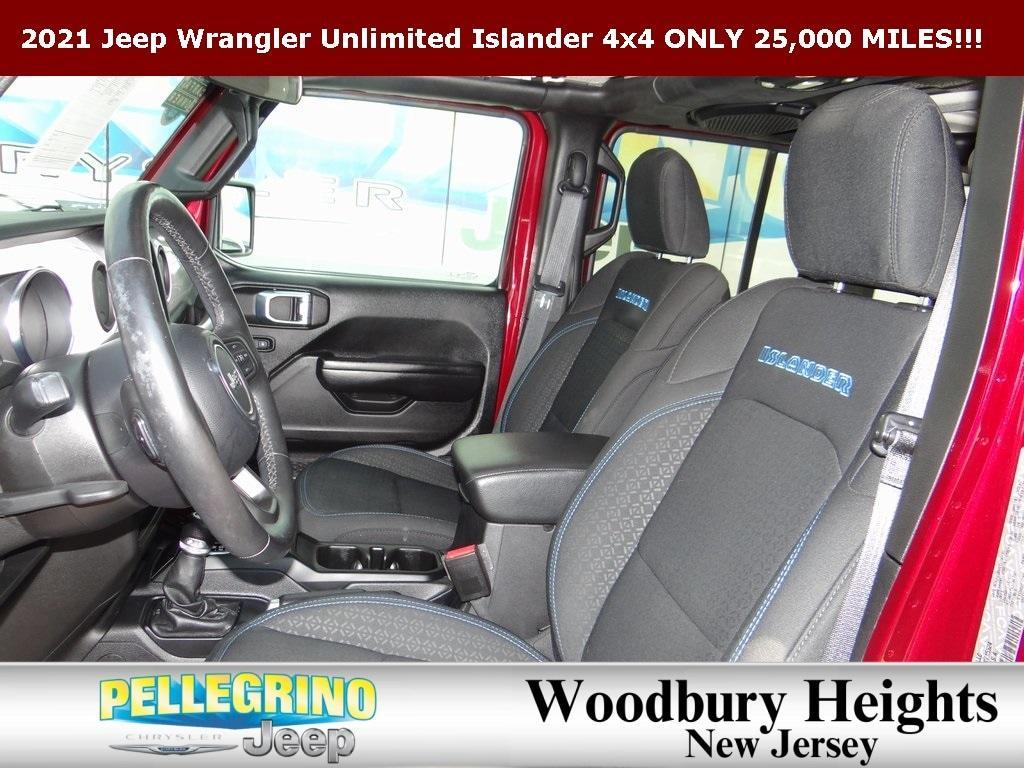 used 2021 Jeep Wrangler Unlimited car, priced at $33,790