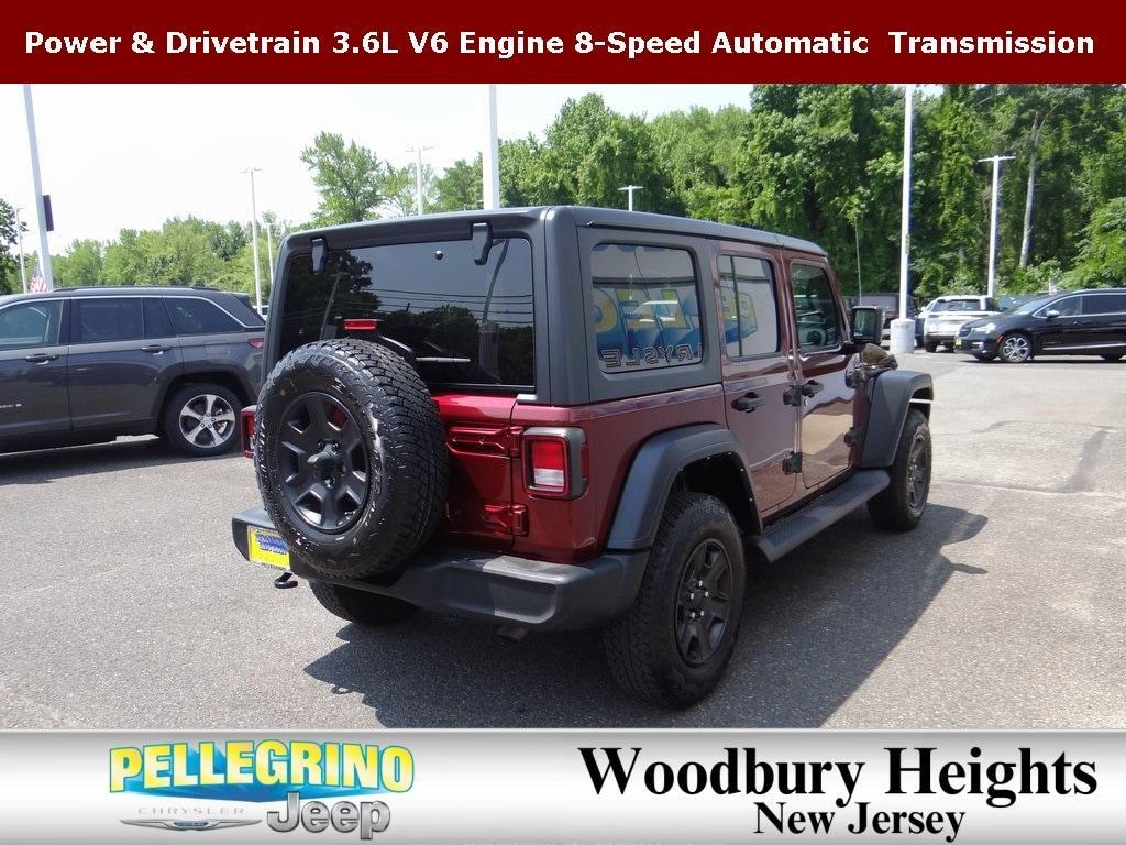 used 2021 Jeep Wrangler Unlimited car, priced at $33,790