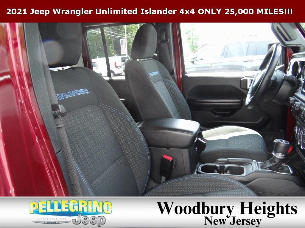 used 2021 Jeep Wrangler Unlimited car, priced at $33,790
