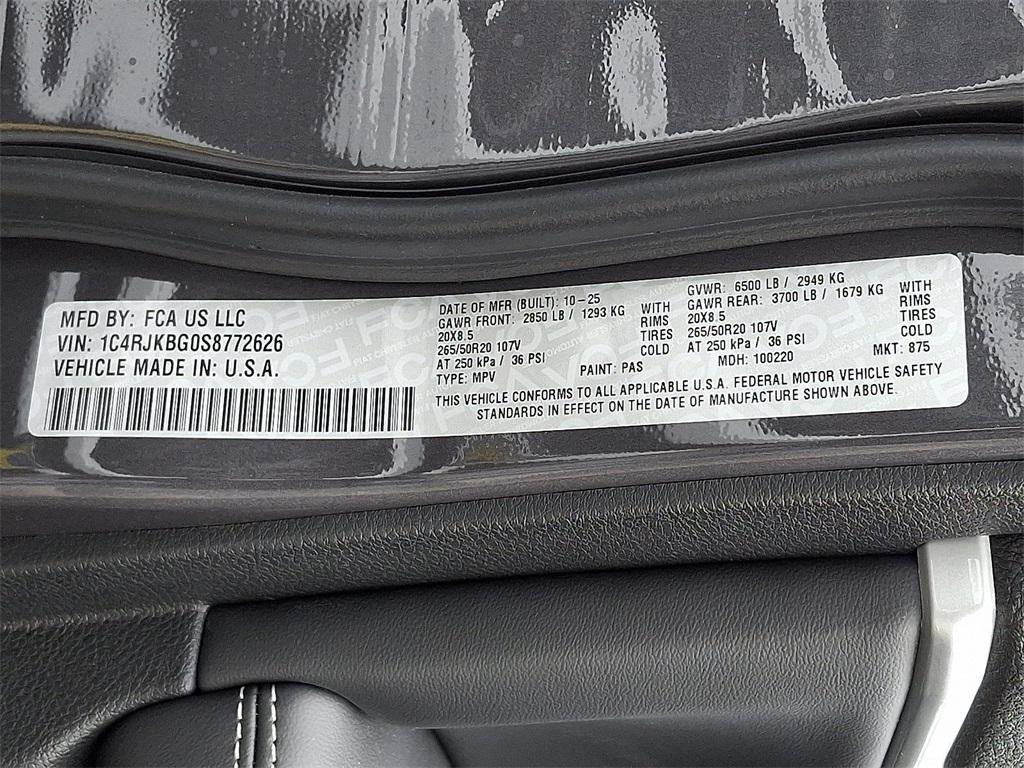 new 2025 Jeep Grand Cherokee L car, priced at $57,760