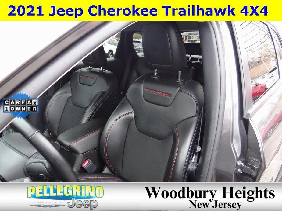used 2021 Jeep Cherokee car, priced at $25,771
