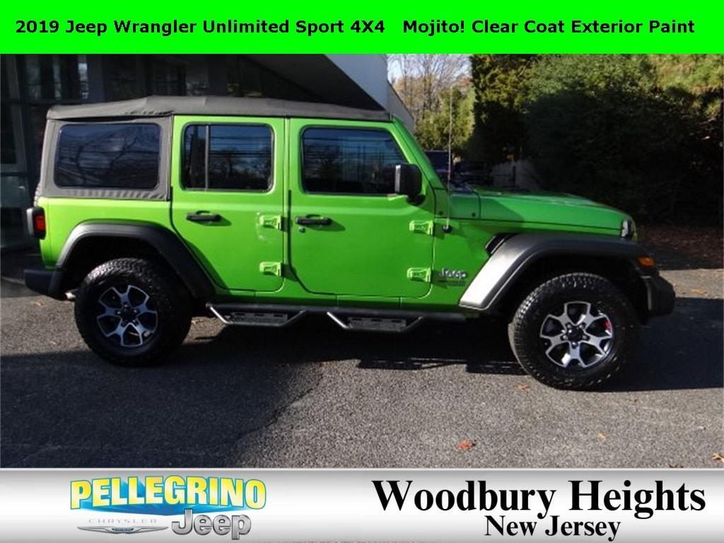 used 2019 Jeep Wrangler Unlimited car, priced at $25,888