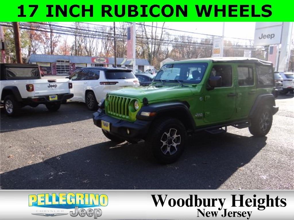 used 2019 Jeep Wrangler Unlimited car, priced at $25,888